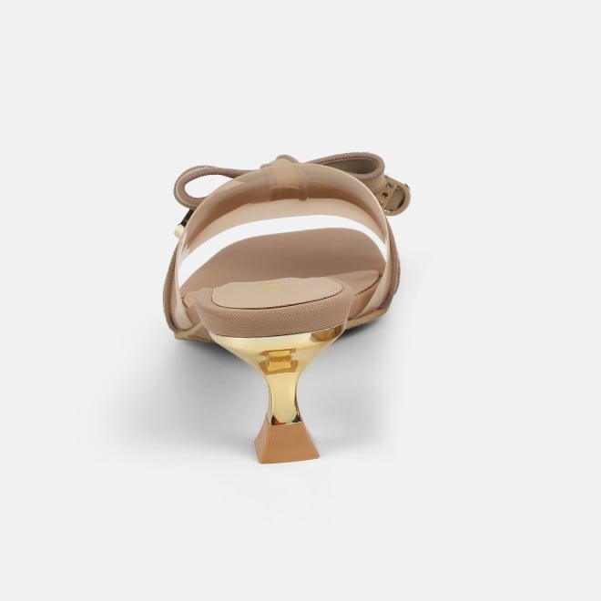 Mochi Women Beige Casual Slip Ons (SKU: 40-406-20-36)