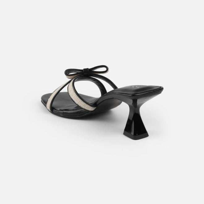 Mochi Women Black Casual Slip Ons (SKU: 40-408-11-36)