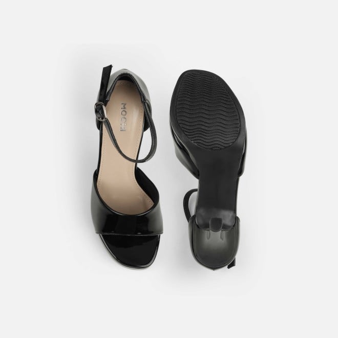 Mochi Women Black Formal Sandals (SKU: 40-425-11-36)