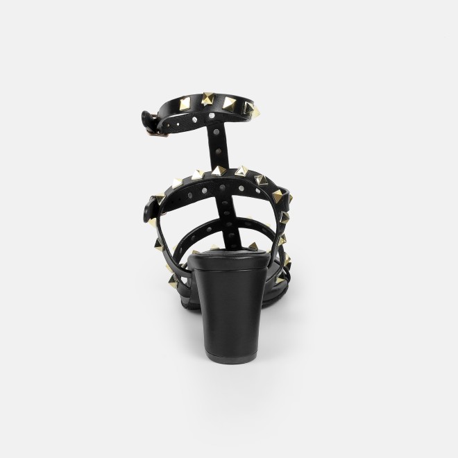 Mochi Women Black Casual Gladiators (SKU: 40-430-11-36)