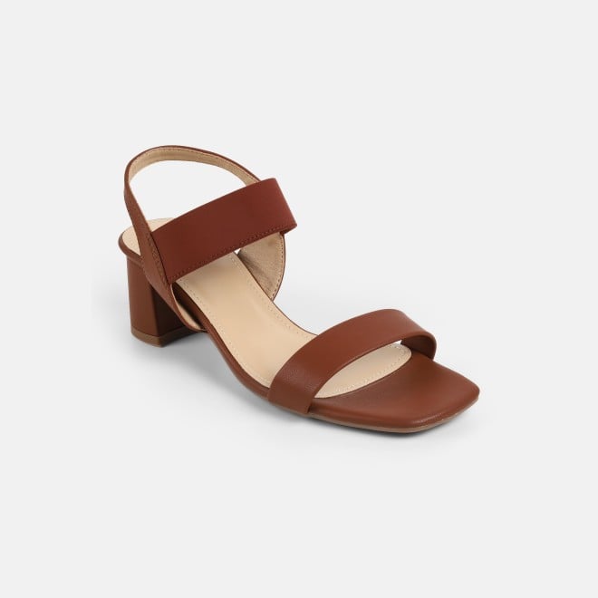 Mochi Women Tan Casual Sandals