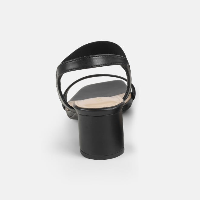 Mochi Women Black Casual Sandals (SKU: 40-436-11-36)