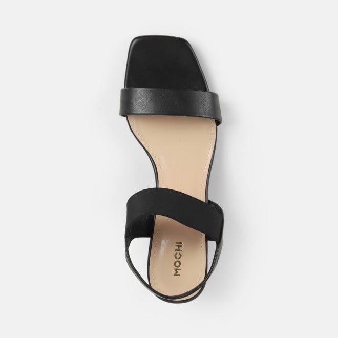 Mochi Women Black Casual Sandals (SKU: 40-436-11-36)