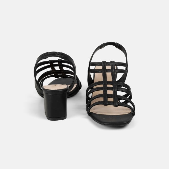 Mochi Women Black Casual Sandals (SKU: 40-438-11-36)