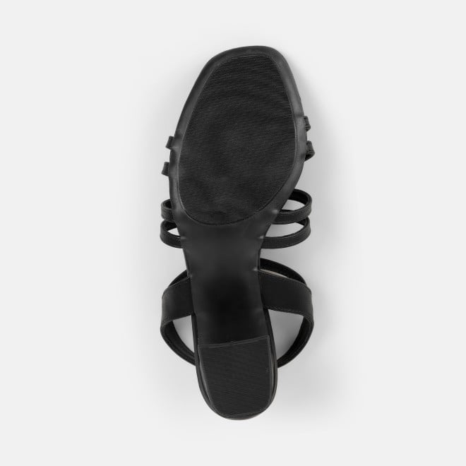 Mochi Women Black Casual Sandals (SKU: 40-438-11-36)