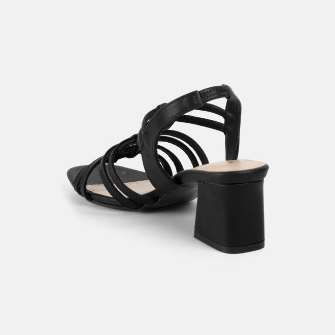 Mochi Women Black Casual Sandals (SKU: 40-438-11-36)