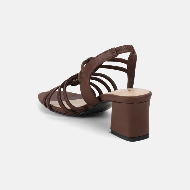 Mochi Women Brown Casual Sandals (SKU: 40-438-12-36)