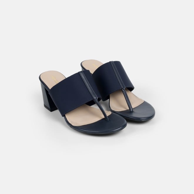 Mochi Women Blue-navy Casual Slip Ons (SKU: 40-442-17-36)