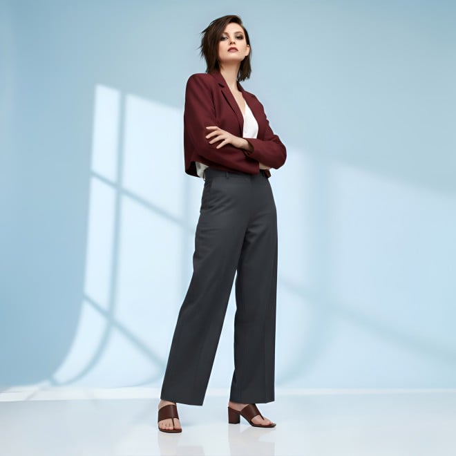 Mochi Women Brown Casual Slip Ons (SKU: 40-442-12-36)