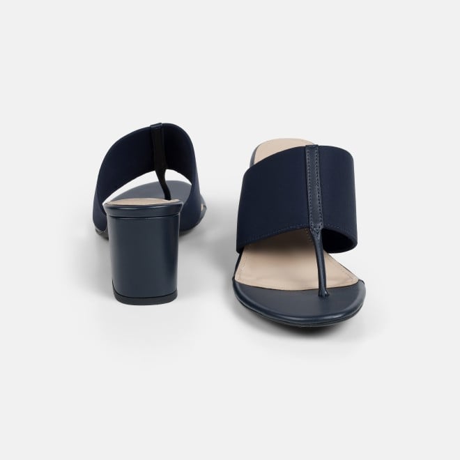 Mochi Women Blue-navy Casual Slip Ons (SKU: 40-442-17-36)