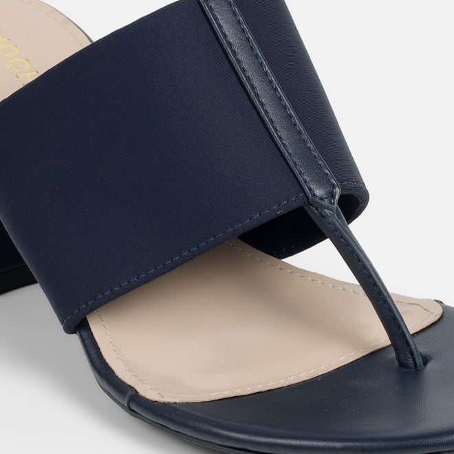 Mochi Women Blue-navy Casual Slip Ons (SKU: 40-442-17-36)