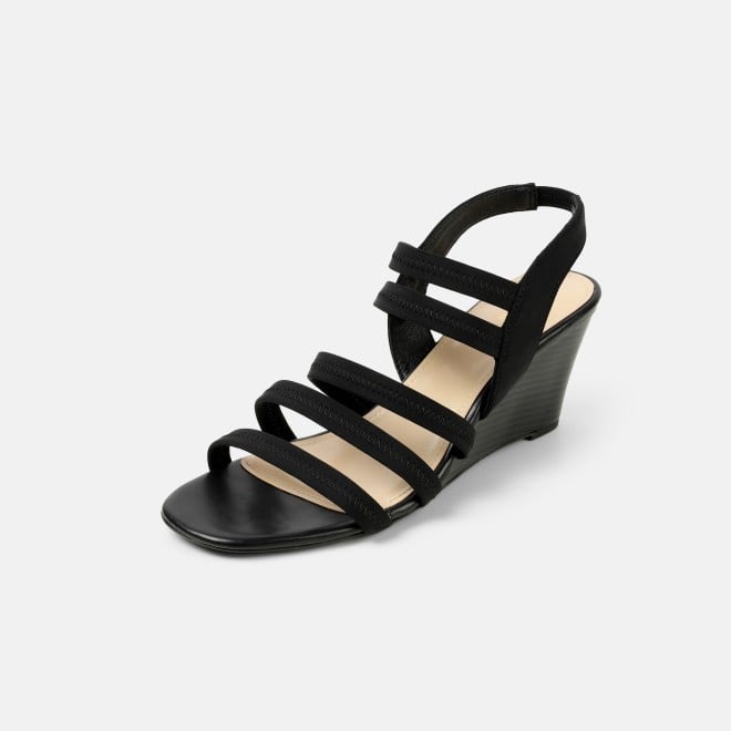 Mochi Women Black Casual Sandals (SKU: 40-444-11-35)