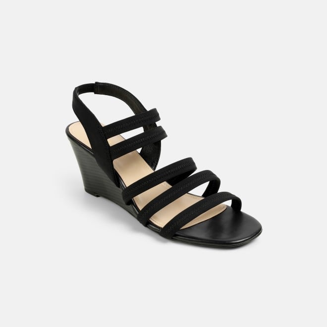 Mochi Women Black Casual Sandals (SKU: 40-444-11-35)
