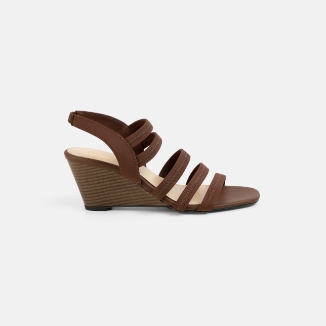 Mochi Women Brown Casual Sandals (SKU: 40-444-12-35)
