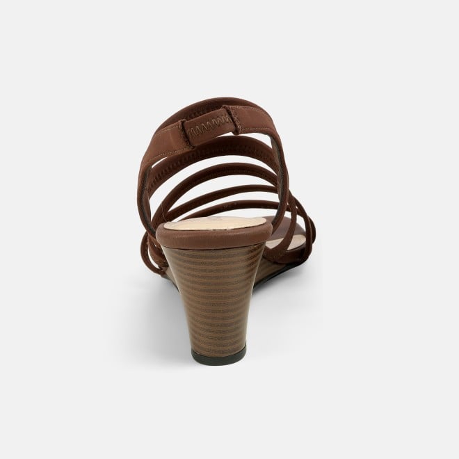 Mochi Women Brown Casual Sandals (SKU: 40-444-12-35)