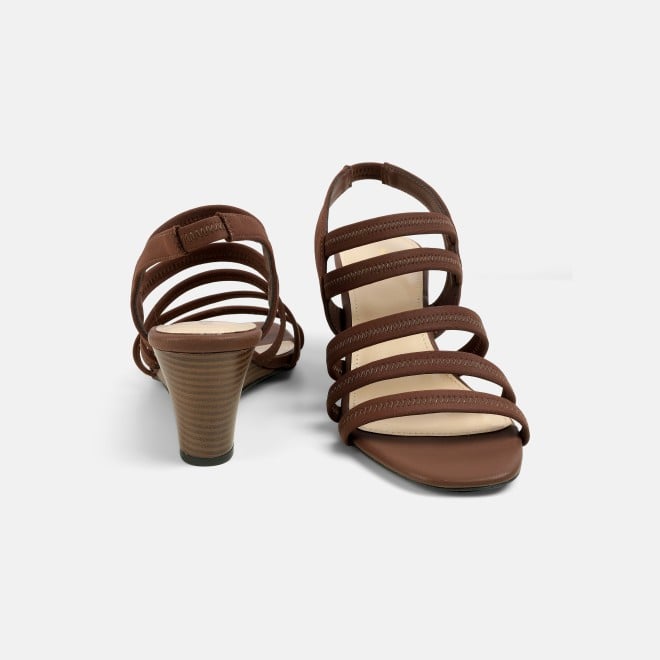 Mochi Women Brown Casual Sandals (SKU: 40-444-12-35)