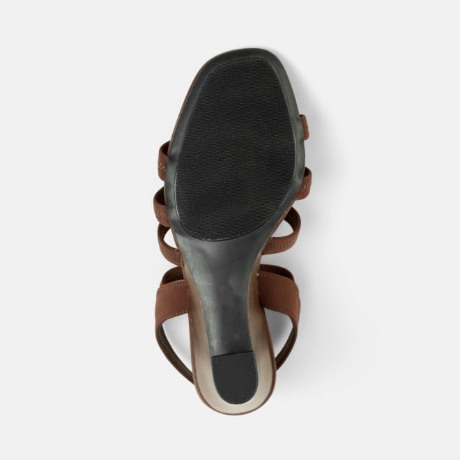 Mochi Women Brown Casual Sandals (SKU: 40-444-12-35)