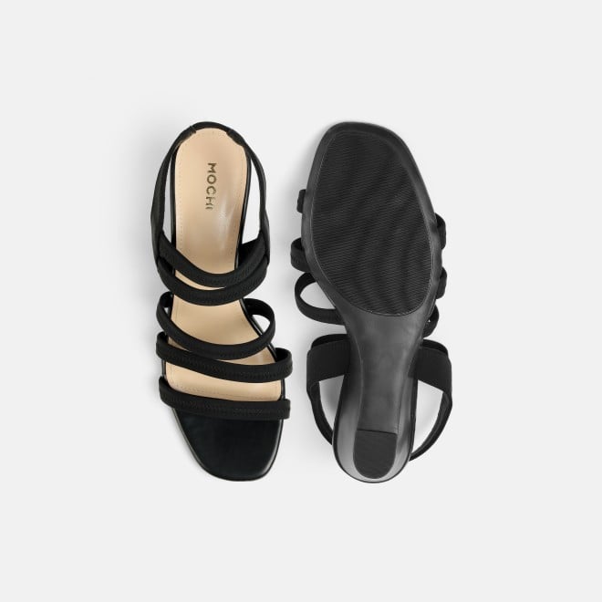Mochi Women Black Casual Sandals (SKU: 40-444-11-35)