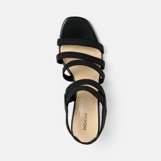 Mochi Women Black Casual Sandals (SKU: 40-444-11-35)