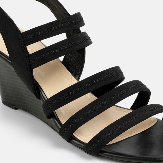 Mochi Women Black Casual Sandals (SKU: 40-444-11-35)