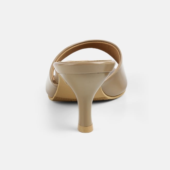 Mochi Women Beige Casual Slip Ons (SKU: 40-449-20-36)