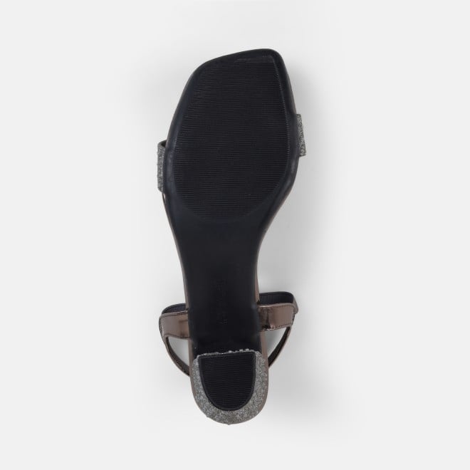 Mochi Women Gun-metal Casual Sandals (SKU: 40-453-29-36)