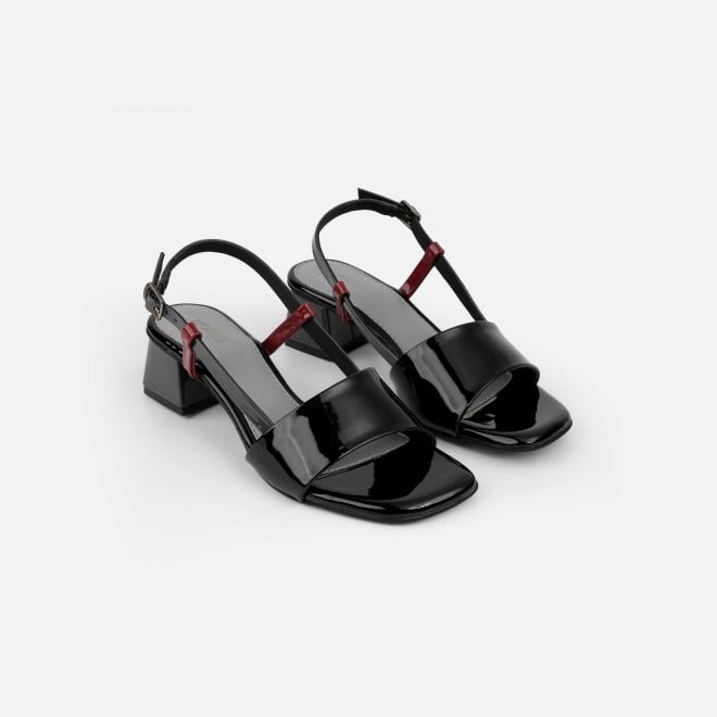 Mochi Women Black Casual Sandals (SKU: 40-472-11-36)