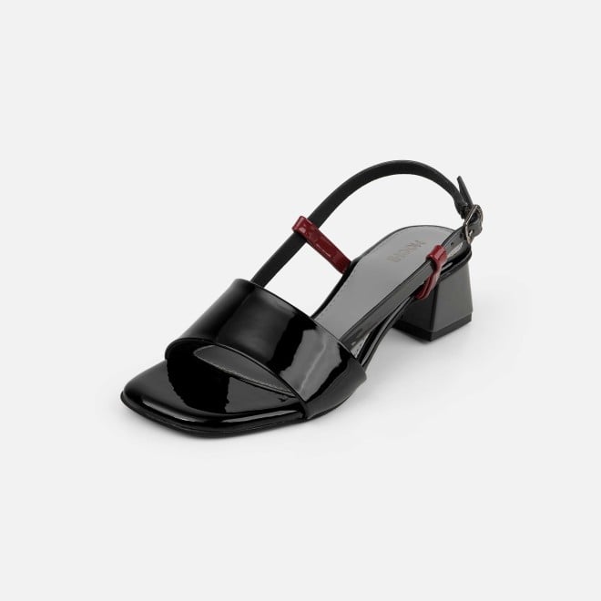 Mochi Women Black Casual Sandals (SKU: 40-472-11-36)