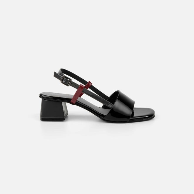 Mochi Women Black Casual Sandals (SKU: 40-472-11-36)