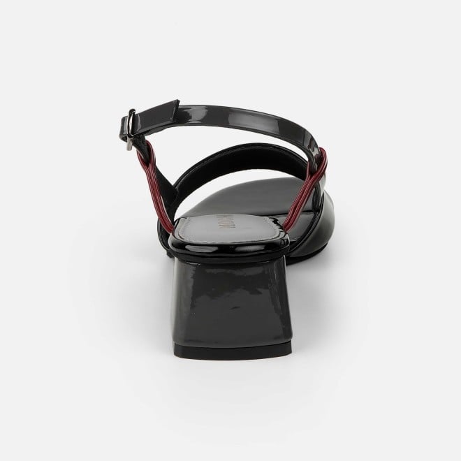 Mochi Women Black Casual Sandals (SKU: 40-472-11-36)