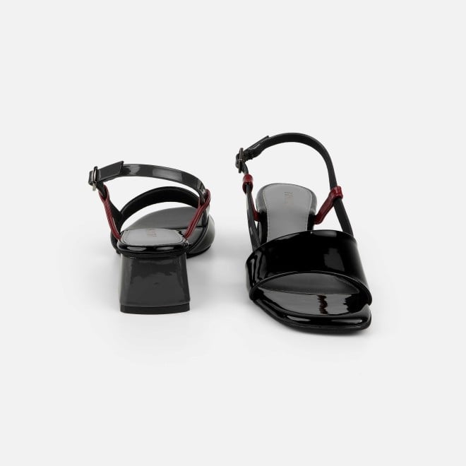 Mochi Women Black Casual Sandals (SKU: 40-472-11-36)