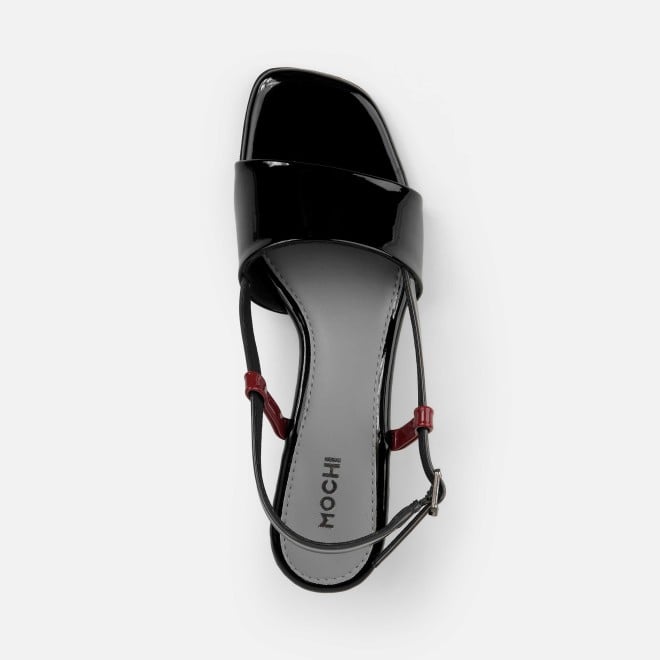 Mochi Women Black Casual Sandals (SKU: 40-472-11-36)