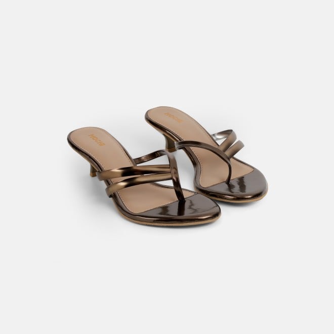 Mochi Women Antic-gold Casual Slip Ons (SKU: 40-483-28-36)