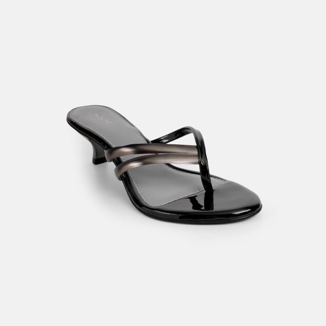 Mochi Women Black Casual Slip Ons (SKU: 40-483-11-36)