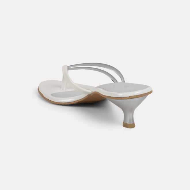 Mochi Women White Casual Slip Ons (SKU: 40-483-16-36)