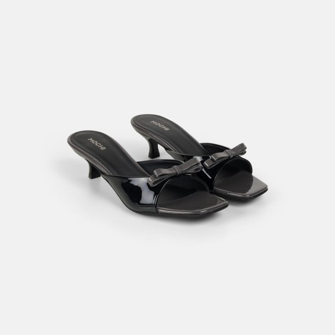 Mochi Women Black Casual Slip Ons (SKU: 40-485-11-36)