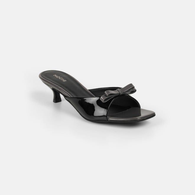 Mochi Women Black Casual Slip Ons (SKU: 40-485-11-36)