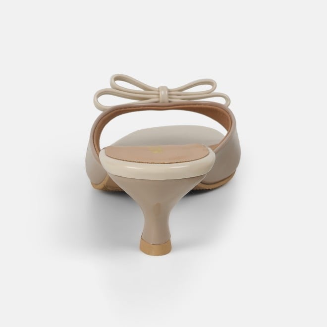 Mochi Women Beige Casual Slip Ons (SKU: 40-485-20-36)