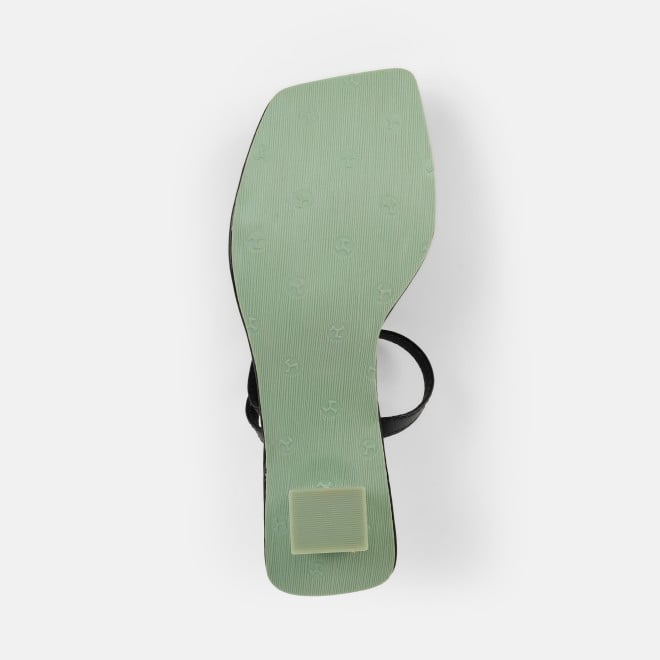 Mochi Women Black Casual Slip Ons (SKU: 40-487-11-36)