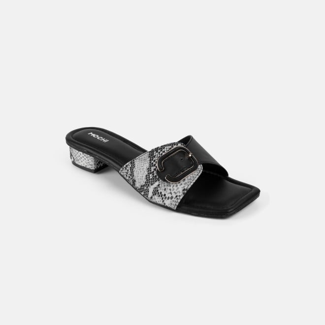 Mochi Women Black Casual Slip Ons (SKU: 40-488-11-36)