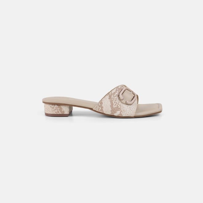 Mochi Women Beige Casual Slip Ons (SKU: 40-488-20-36)