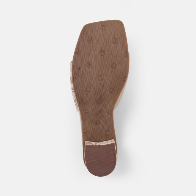 Mochi Women Beige Casual Slip Ons (SKU: 40-488-20-36)