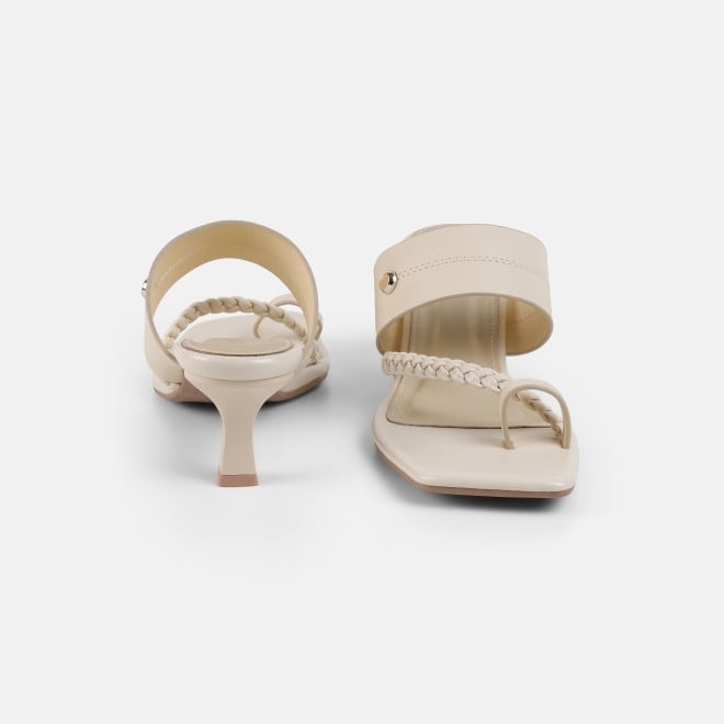 Mochi Women Beige Casual Slip Ons (SKU: 40-497-20-36)