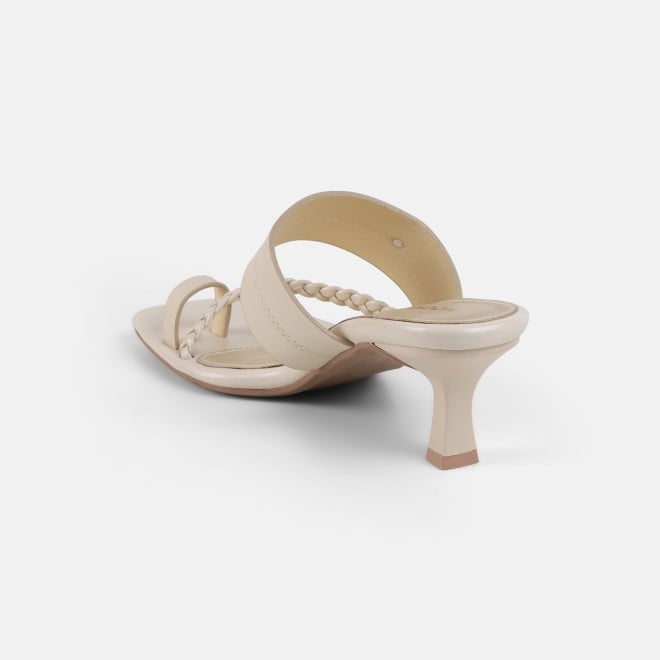 Mochi Women Beige Casual Slip Ons (SKU: 40-497-20-36)