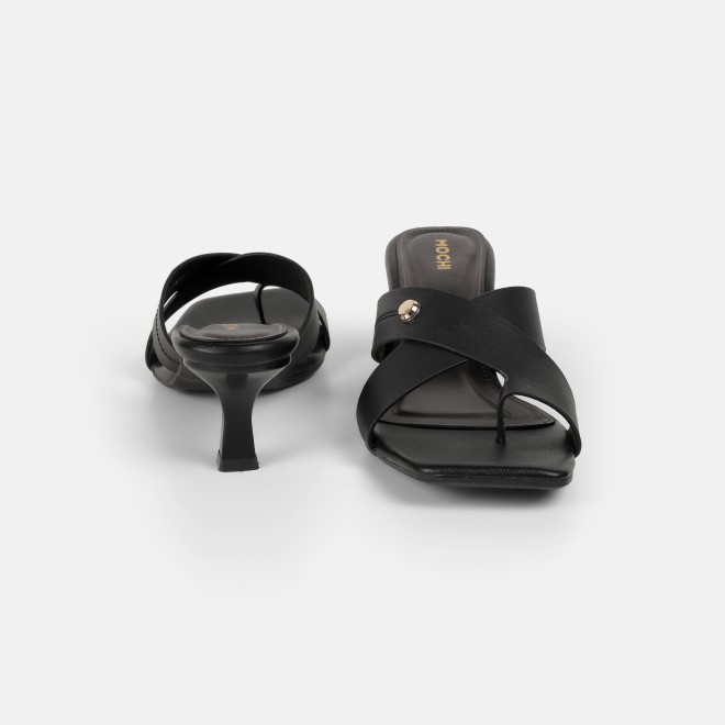 Mochi Women Black Casual Slip Ons (SKU: 40-498-11-36)