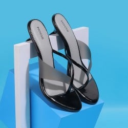 Women Black Casual Sandals