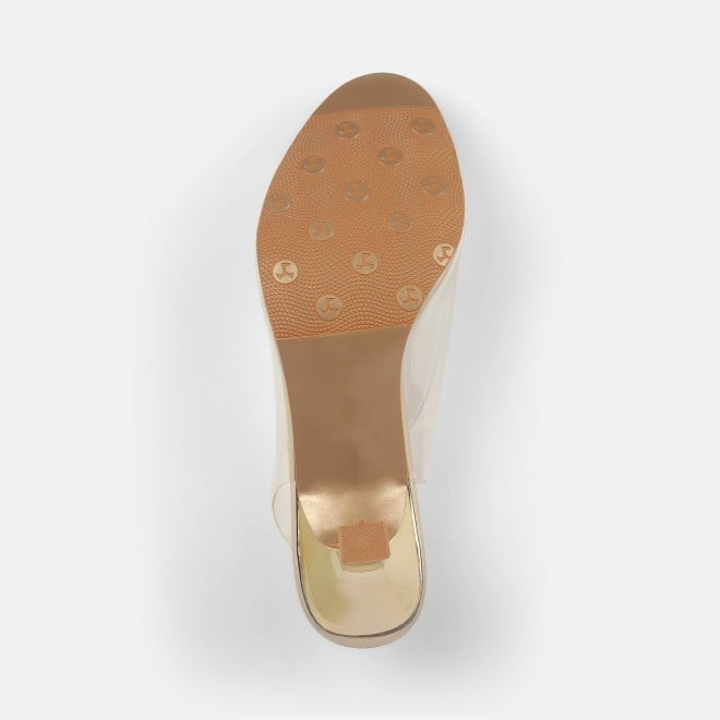 Mochi Women Gold Party Sandals (SKU: 40-800297-15-36)