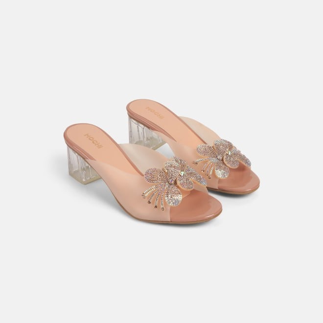 Mochi Women Peach Party Slip Ons (SKU: 40-800307-80-37)