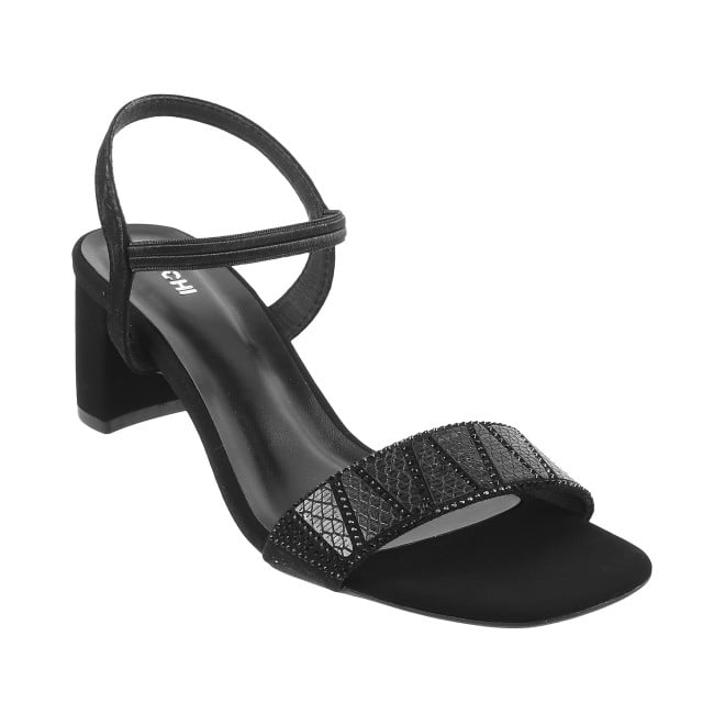 Mochi Women Black Party Sandals (SKU: 40-900122-11-36)