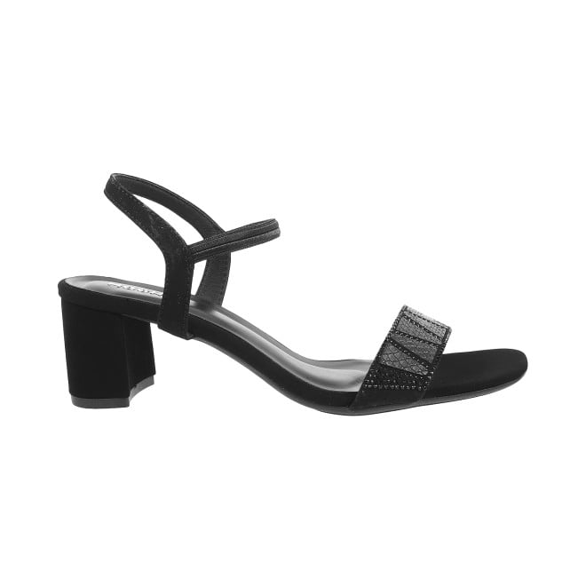 Mochi Women Black Party Sandals (SKU: 40-900122-11-36)